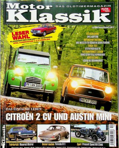 Deckblatt Motor Klassik (12/2006)
